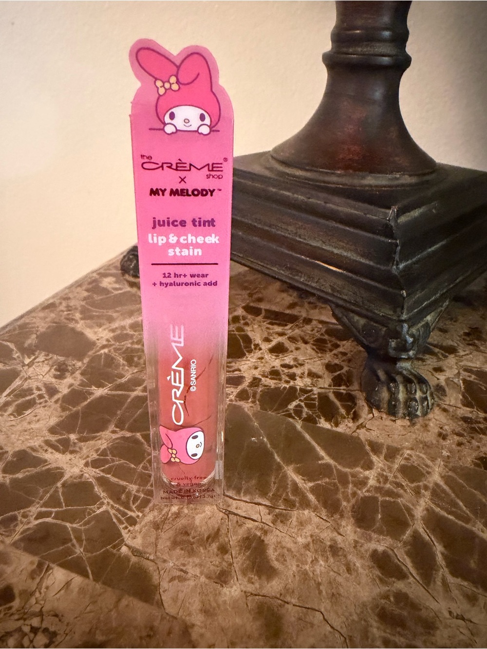 The Crème Shop x My Melody Pink Juice Tint Lip & Cheek Stain